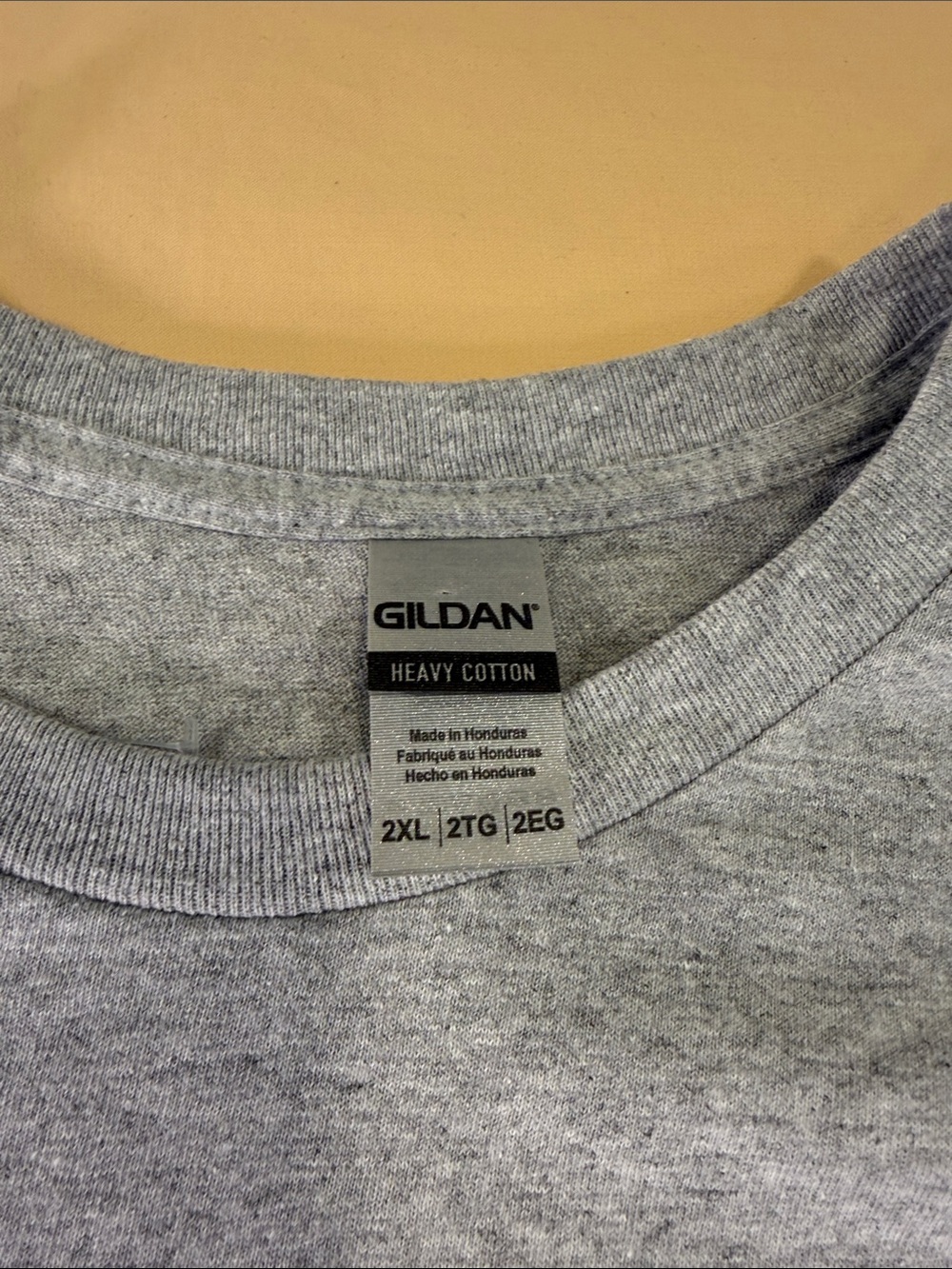 Gray T-shirt how about those donors from the Carter blood bank? I’ll play on the - Picture 2 of 4
